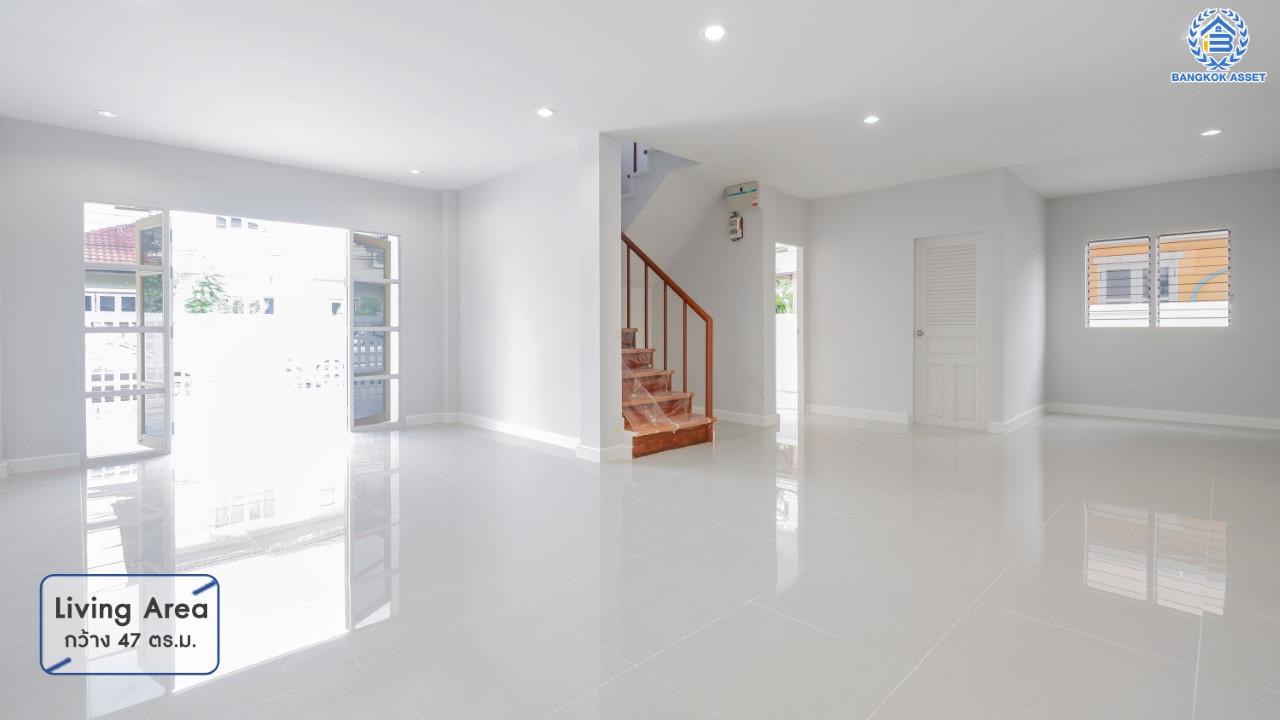 บ้านแฝดมือสองนนทบุรี หลังใหญ่พิเศษ! เนื้อที่ 47 ตร.ว. ฟังก์ชันระดับบ้านเดี่ยว! ม.บิวตี้เฮ้าส์3 ราชพฤกษ์-กาญจนาฯ 3 ห้องนอน 2 ห้องน้ำ 1 ห้องอเนกประสงค์ 1 ที่จอดรถ ตอบโจทย์ทุกการอยู่อาศัย บนทำเลสุดสะดวก เชื่อมต่อถนนราชพฤกษ์ เข้า-ออกได้หลายเส้นทาง ใกล้ The Walk และทางด่วน "ศรีรัช"...